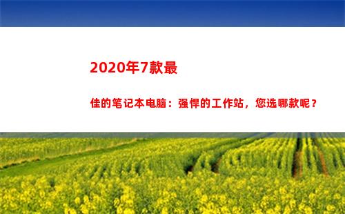 020年7款最佳的笔记本电脑：强悍的工作站，您选哪款呢？(2020年最新款女包)"