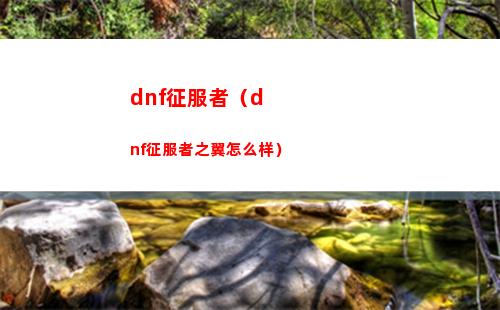 dnf征服者（dnf征服者之翼怎么样）