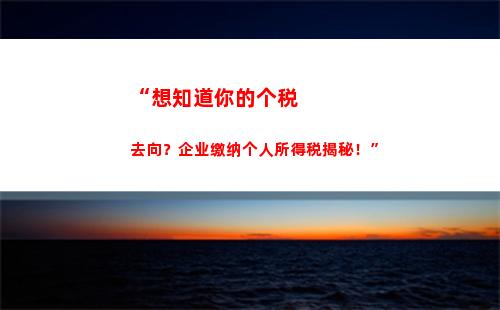 “一份杭州个人所得税缴存证明，了解你的税收贡献！”