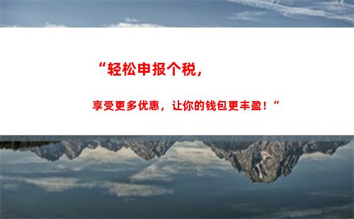 个人所得税aqq(中国个人所得税app下载)