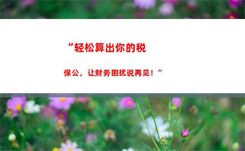 “轻松领取个税退税，今年工资不再白交！”
