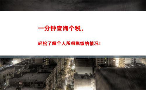 辟谣个人所得税(支付宝个人所得税怎么查)