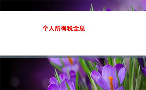 个人所得税昆明(昆明个人所得税标准)