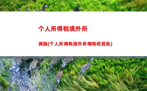 买房个人所得税和契税(买房个人所得税怎么退税)