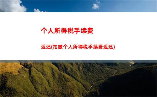 个人所得税全税(个人所得税扣税对照表)