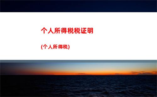 个人所得税所得率测算(个人所得税行业所得率)