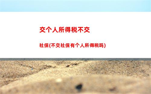 个人所得税经营所得月报(个人所得税经营所得月报还是季报)