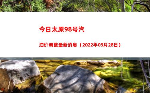 今日太原98号汽油价调整最新消息（2022年03月28日）