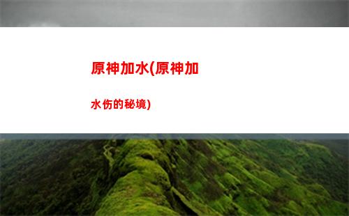 原神家族(原神家族战)