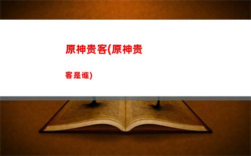 原神存盘(原文件存盘)