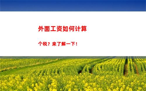 四川个人所得税计算器(个人所得税计算方法2022计算器)