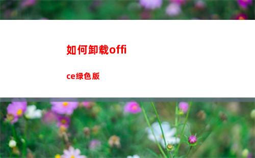 如何卸载office绿色版(如何卸载office)