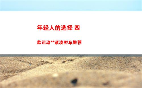 年轻人的选择 四款运动定位紧凑型车推荐