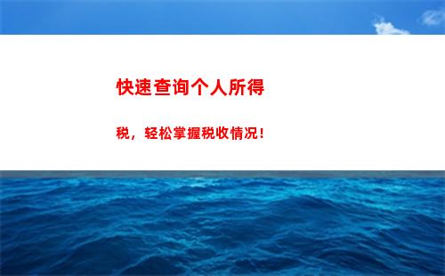 嘉善个人所得税(嘉善个人所得税服务电话查询)