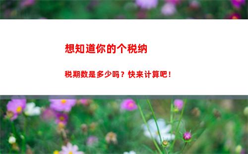 轻松掌握个税计算！教你如何算出你的实际工资！