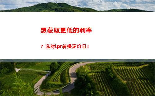 选对LPR利率，让你的房贷负担轻松减压 (29个字符)