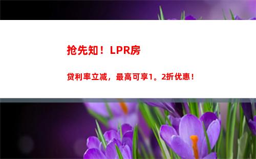 利率大调整！最低LPR利率让你轻松贷款，抓紧机会赚钱！