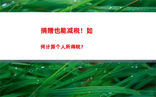 内蒙古个人所得税计算(内蒙古2022年个人所得税)