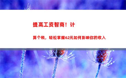 轻松了解股票交易个税！税率、计算及优惠全掌握