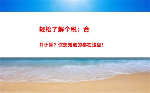 个人所得税京东(京东联盟个人所得税率表)