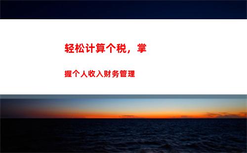 个人所得税所有所得(个人所得税所得项目怎么填)