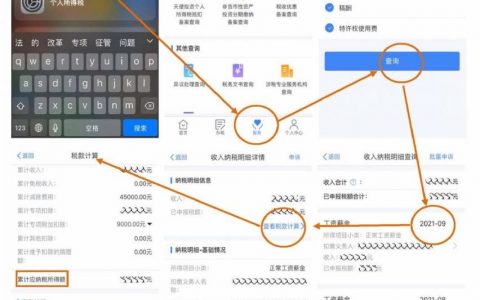 新版个税计算(新版个税计算器在线)