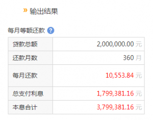房贷按揭计算器2019(房贷按揭计算器2022)