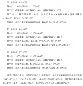 个税新版税率表(新版个税税率表最新)