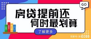 多次提前还房贷计算器(多次提前还款房贷计算器在线)