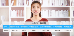 个税缴纳计算(个税缴纳计算器2022)