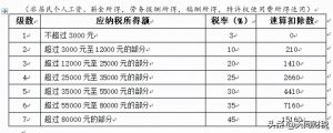 工资个税计算方法(退休人员返聘工资个税计算方法)