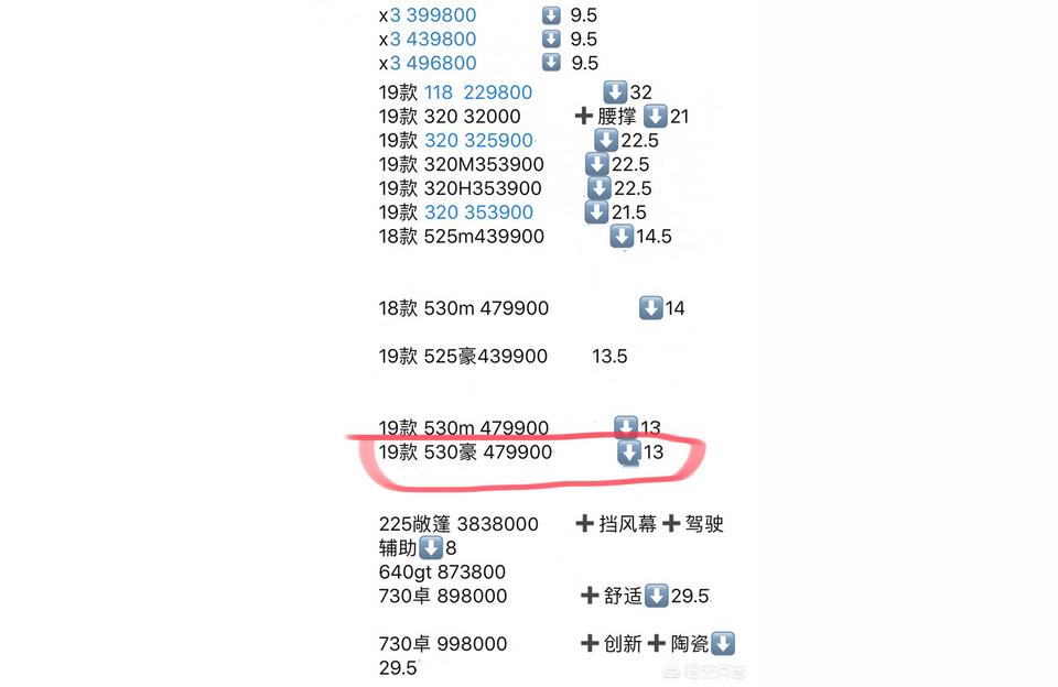 宝马530价格2022款报价-530li宝马2022款落地多少