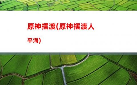 神鹤原(神鹤原神图片)