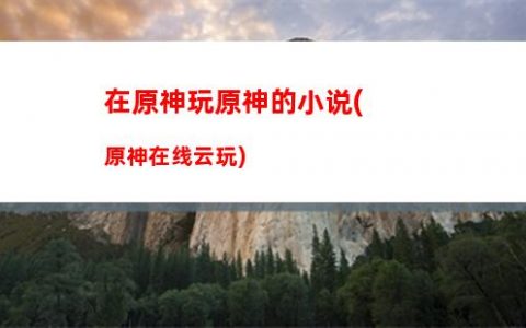 原神地刺(原神地刺怎么过去)