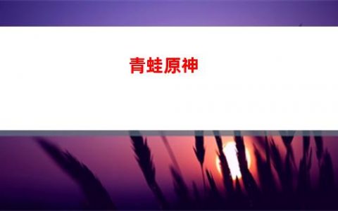 **原神