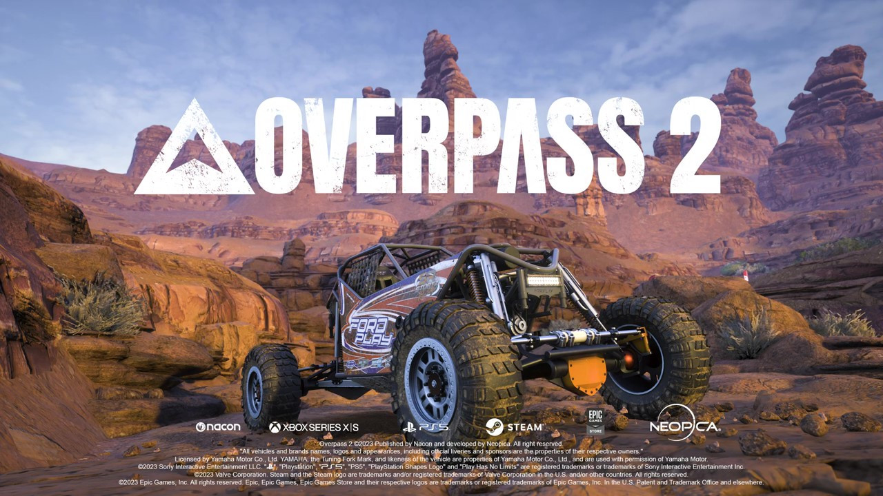 摩托越野游戏《Overpass 2》实机 支持简中