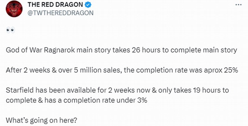 《星空》Xbox版玩家仅3%通关：支线任务才是重要的