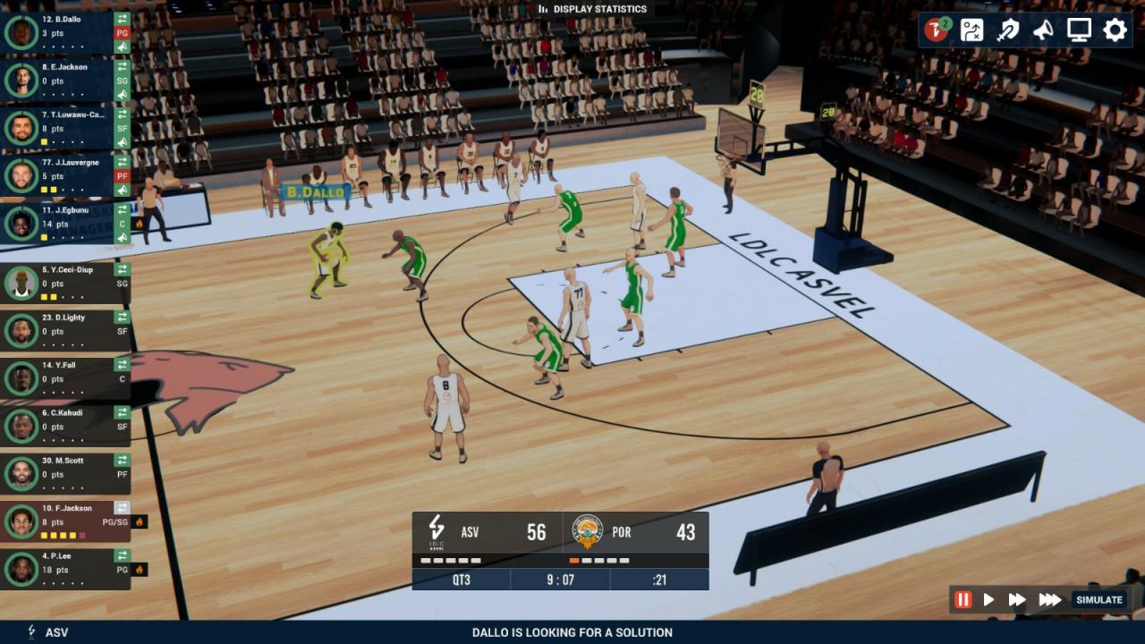 管理游戏《职业篮球经理2024》Steam页面上线 11月发售插图8 管理游戏《职业篮球经理2024》Steam页面上线 11月发售