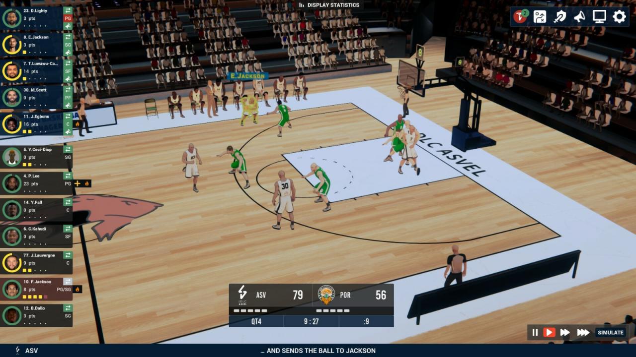 管理游戏《职业篮球经理2024》Steam页面上线 11月发售插图10 管理游戏《职业篮球经理2024》Steam页面上线 11月发售