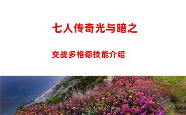 七人传奇光与暗之交战多格德技能介绍