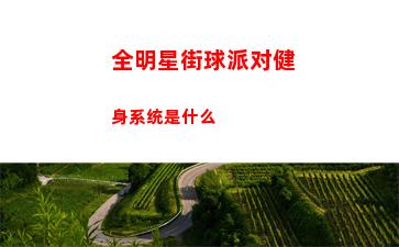 全明星街球派对健身系统是什么