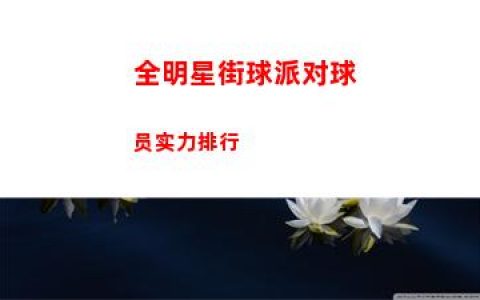 全明星街球派对球员实力排行