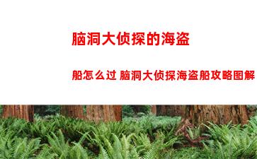 脑洞大侦探的海盗船怎么过 脑洞大侦探海盗船攻略图解