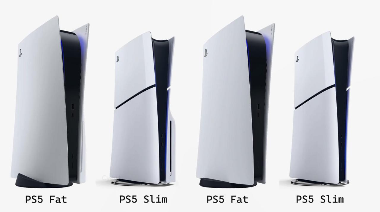 个头小了一圈！PS5 Slim和PS5大小对比视频