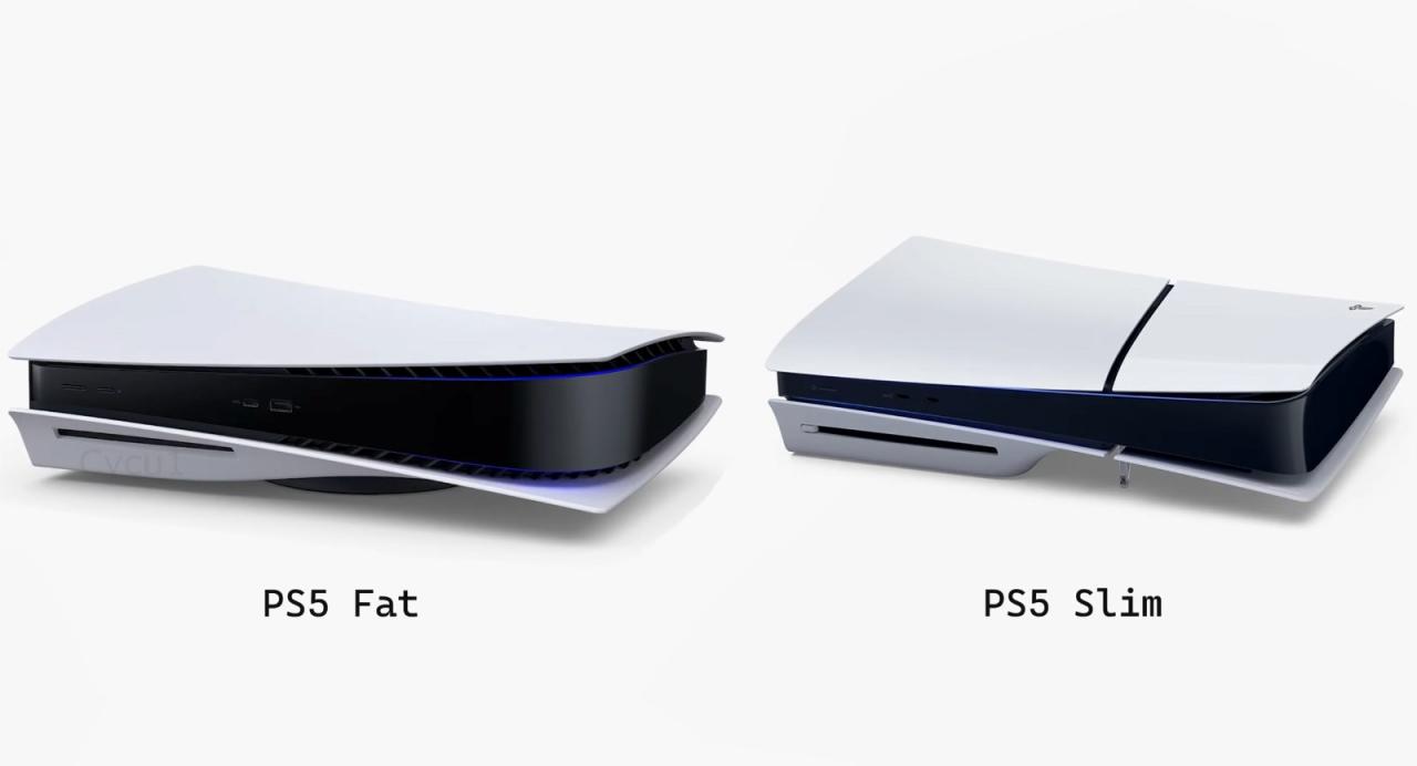 个头小了一圈！PS5 Slim和PS5大小对比视频