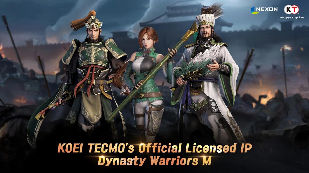 Nexon手游《真三国无双M》公布 今冬全球上线