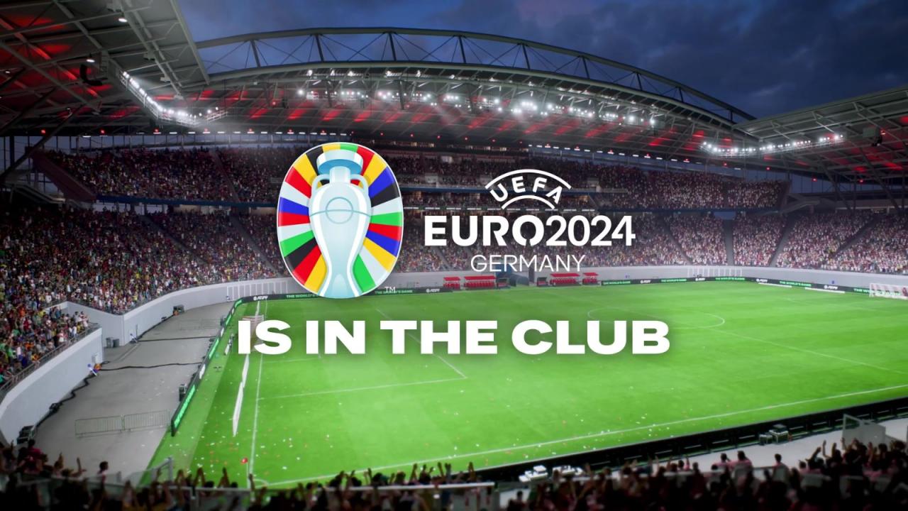 《EA FC 24》明年以免费更新方式添加2024欧洲杯